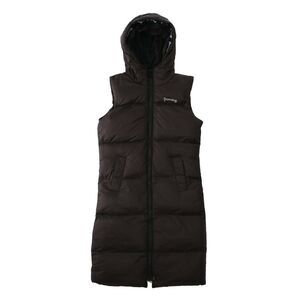 Money Girls Long Length Vest / Black